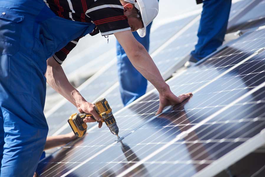 solar install